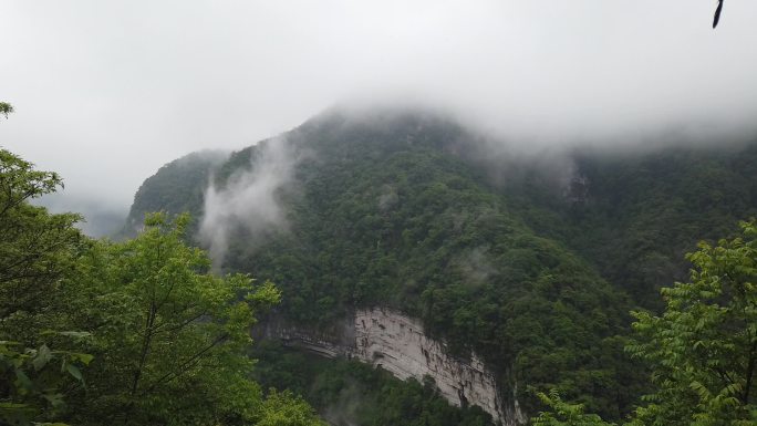 重庆南川万卷书台的清晨