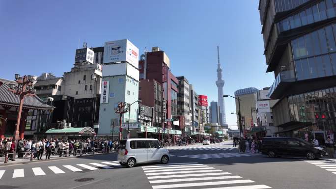 日本东京街道