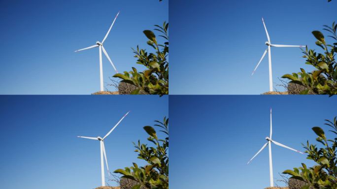 大风车风电风机清洁能源