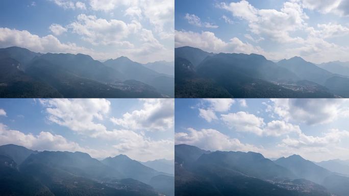 8K重庆武陵山大峡谷景区地质地貌自然航拍