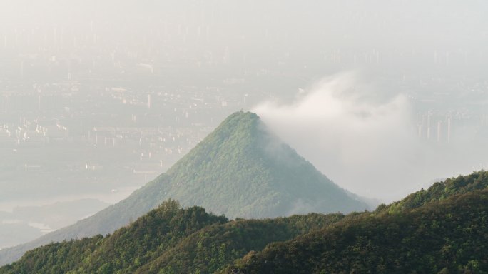 金华尖峰山  山涧延时 通用素材