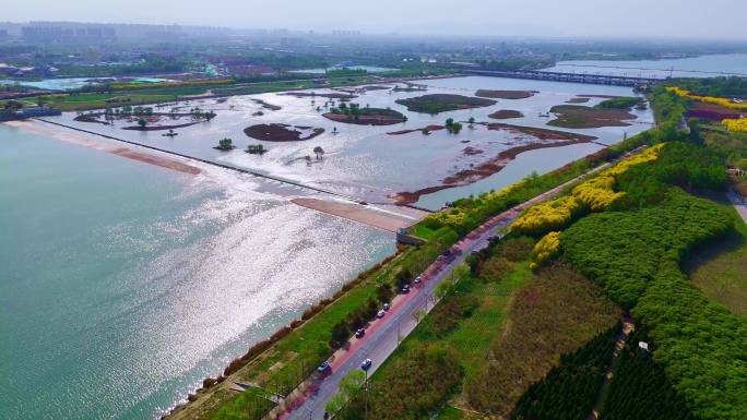 石家庄滹沱河湿地水系