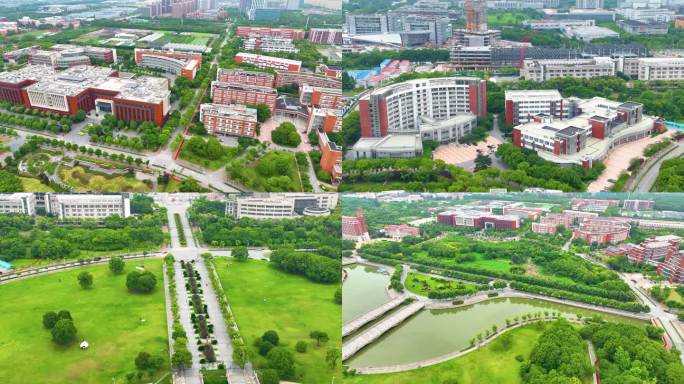 上海闵行区上海交通大学闵行校区校园风景风