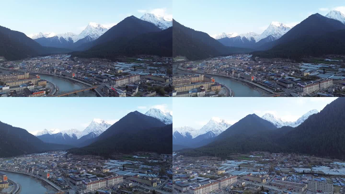 长视频 西藏波密县城