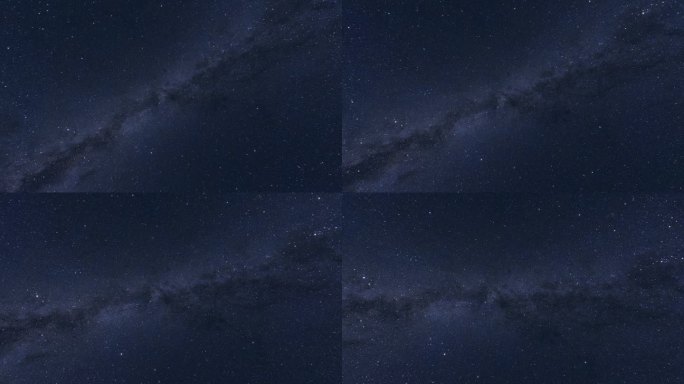4K宇宙 银河星空延时背景 粒子天空