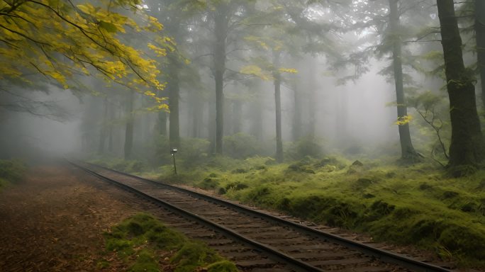 迷雾森林老铁路