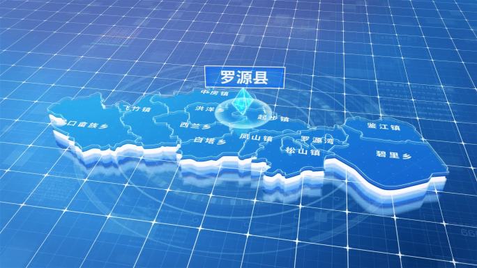 罗源县蓝色三维科技区位地图