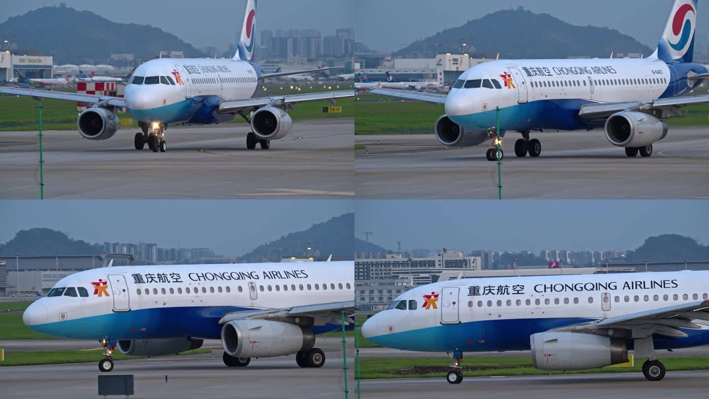 8K深圳宝安飞机场客机12