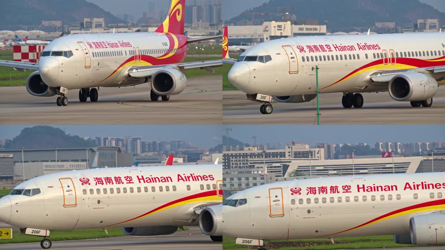 8K深圳宝安飞机场客机7