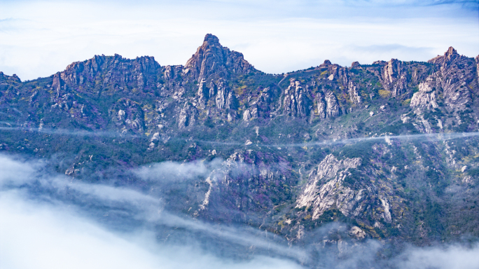 青岛西海岸新区大珠山平流雾