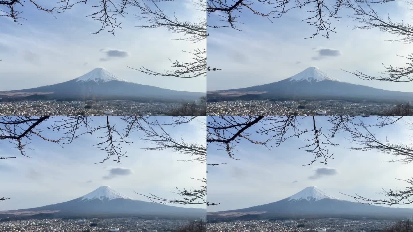 日本富士山景观