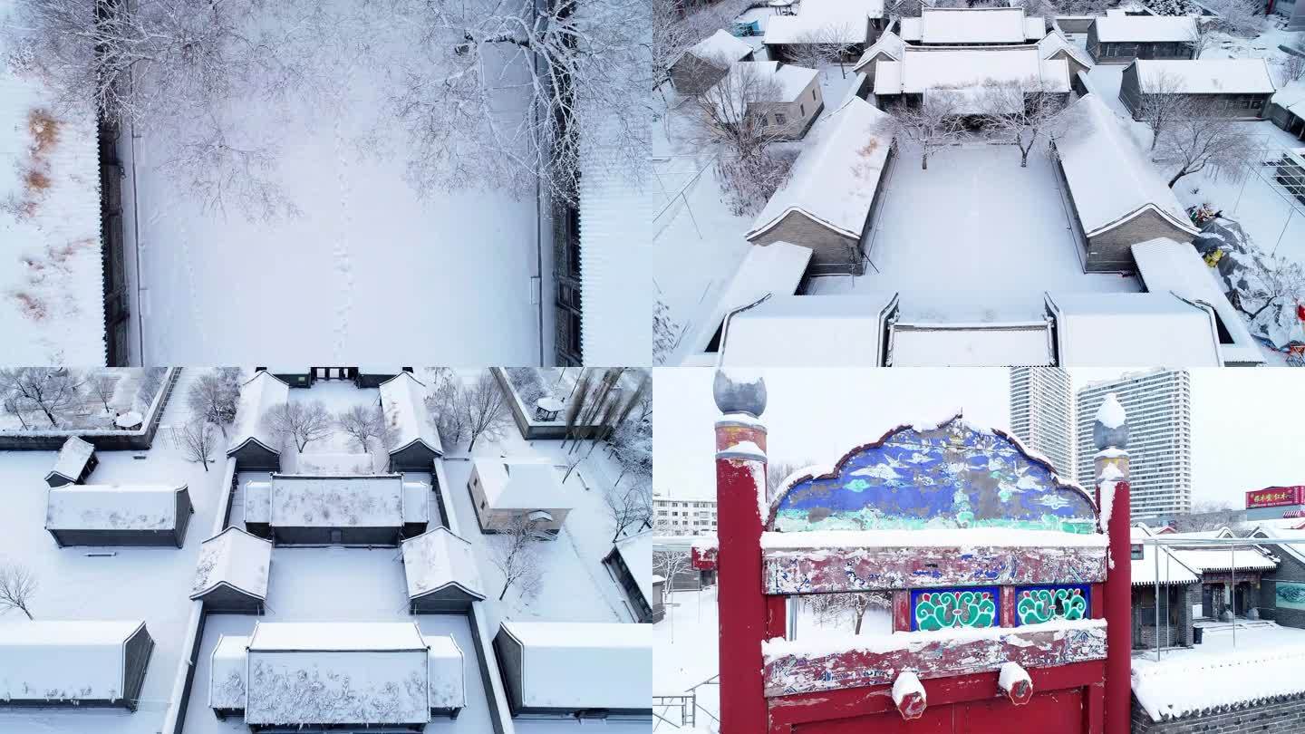 哈尔滨道台府衙门的冬天