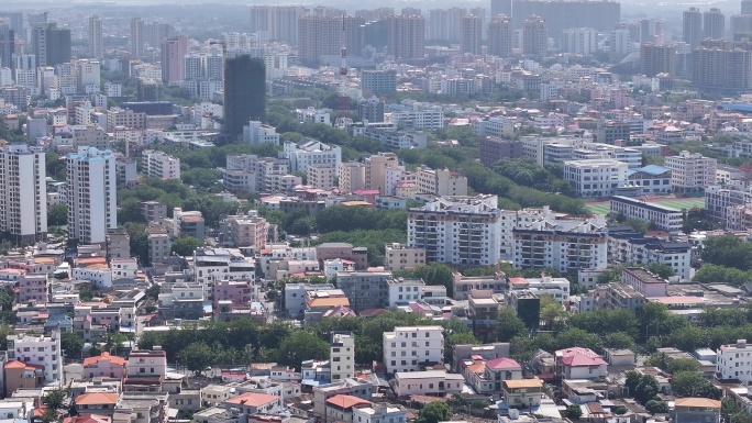 4K-Log-航拍海南东方市全景，东港路