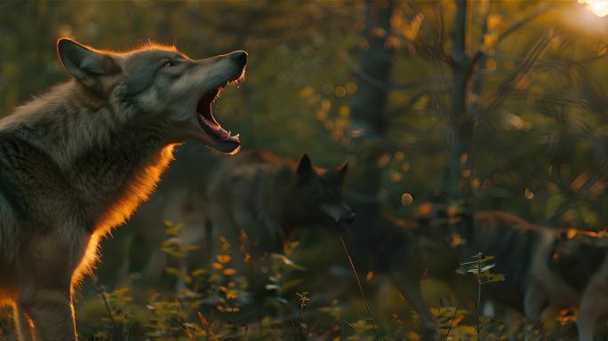 4K狼群猎人偷猎盗猎