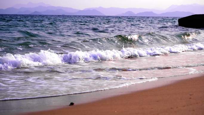 大海海浪巨浪海洋沙滩波浪
