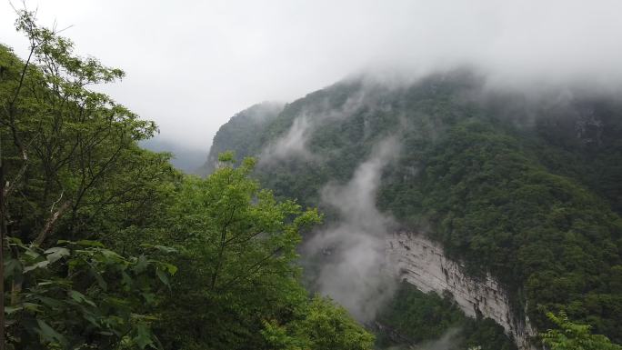 重庆南川万卷书台的清晨