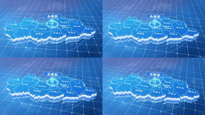 永泰县蓝色三维科技区位地图