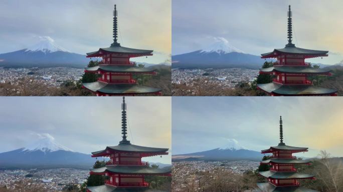 日本富士山景观