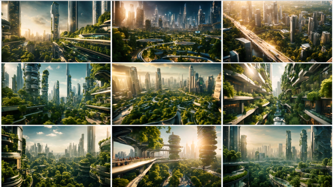 未来城市绿色城市生态城市