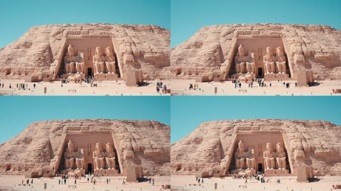 4k 埃及 阿布辛贝神庙