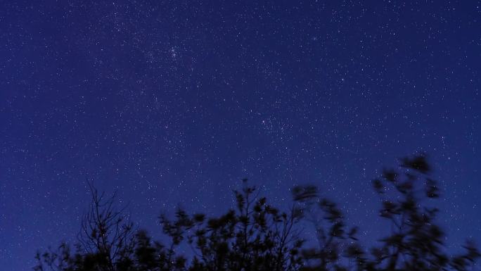 星空延时中景