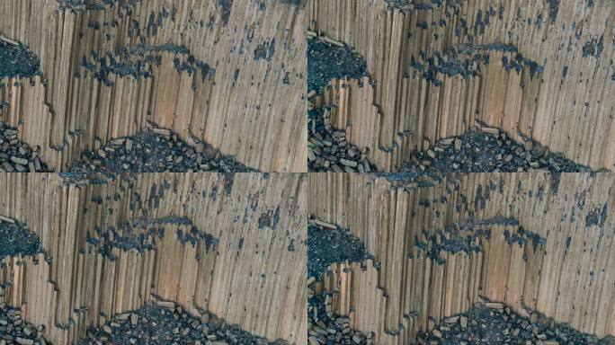【高清8K】独特地质结构，玄武岩