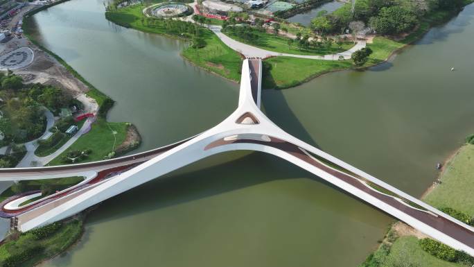 中国广东省广州市南沙区蕉门河聚星桥