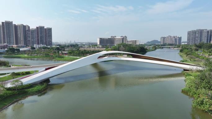 中国广东省广州市南沙区蕉门河聚星桥
