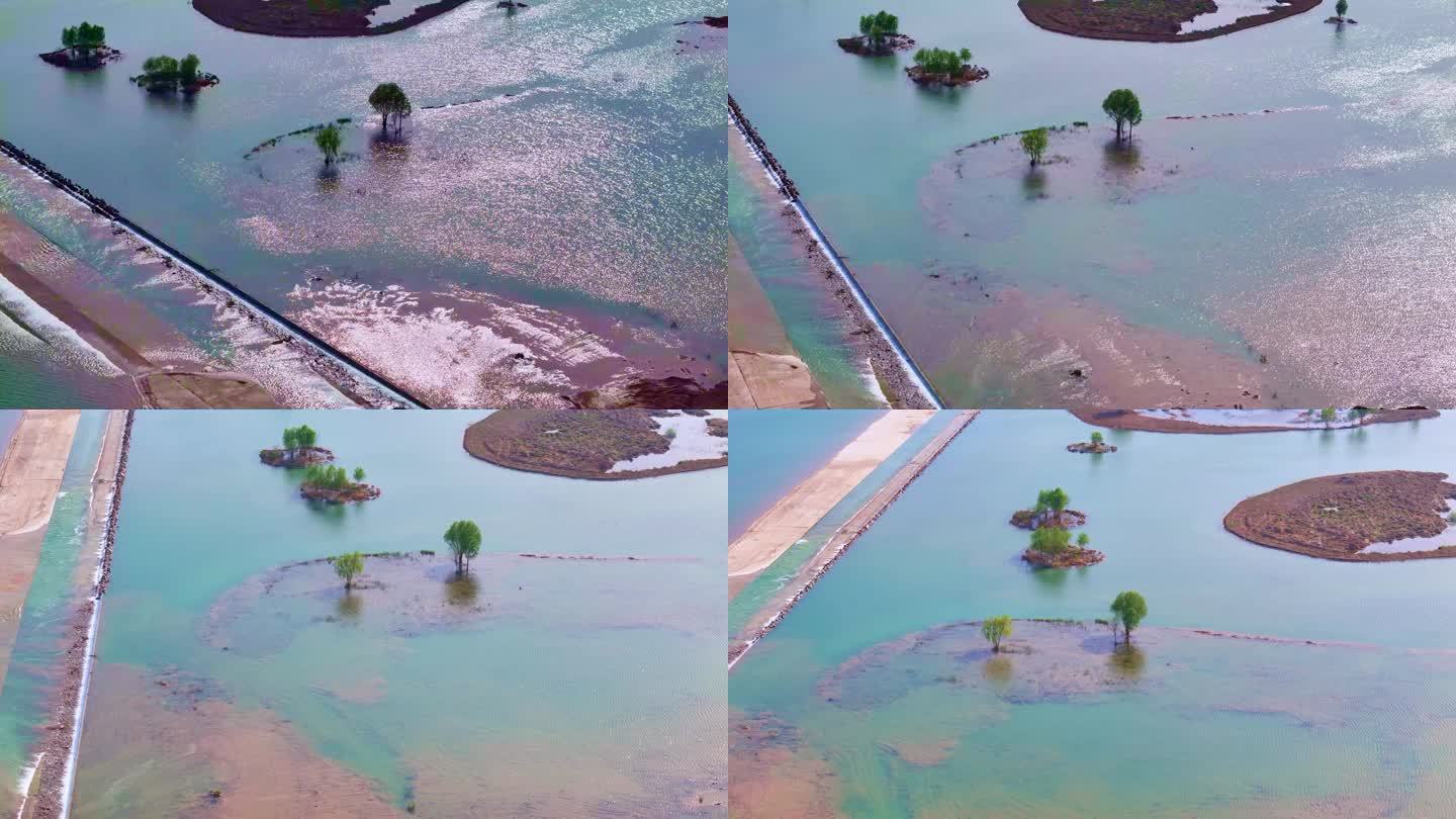 石家庄滹沱河湿地水系