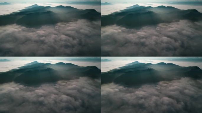 意境墨韵韵雾山水风景