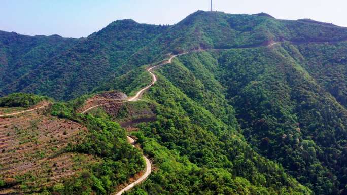 浙江三门湫水山皇戏梁，自然风光，大好河山