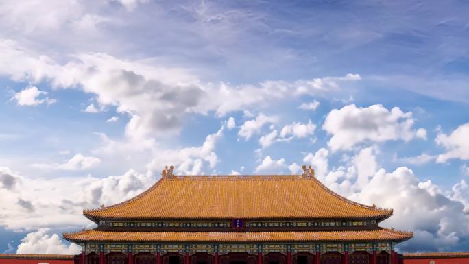 北京古代建筑延时摄影