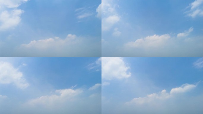 蓝天白云风景视频延时44