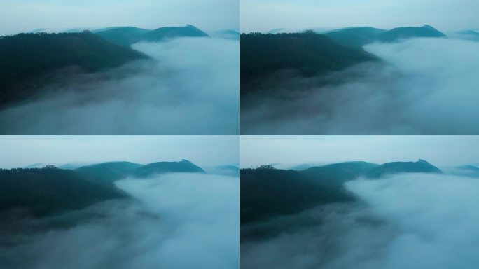 大自然云海云雾自然风光