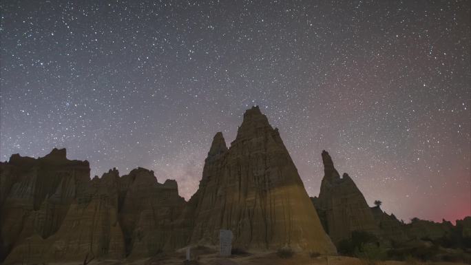 元谋浪巴铺土林星空延时片段