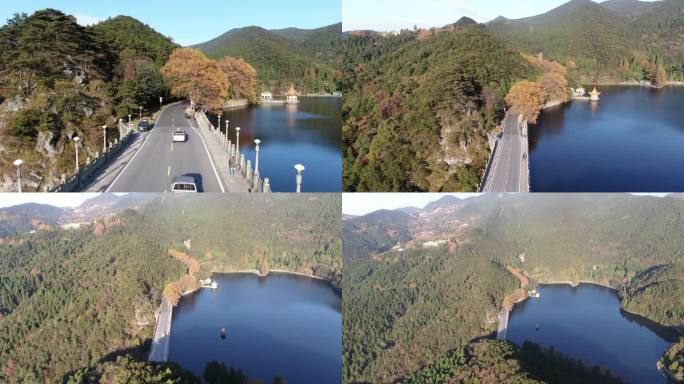 航拍江西庐山风景区