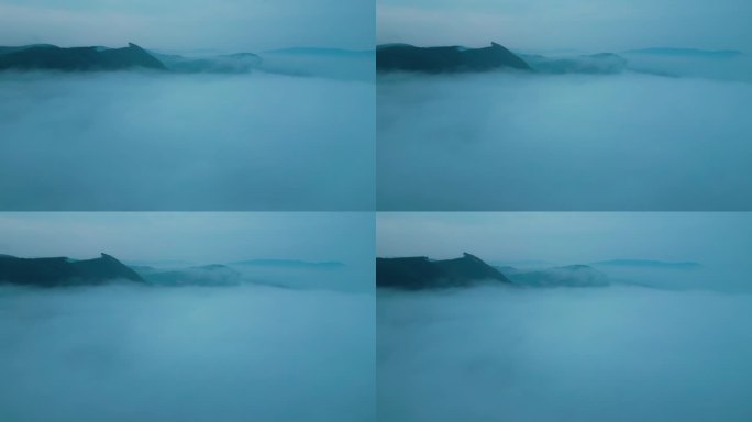 大自然云海云雾自然风光