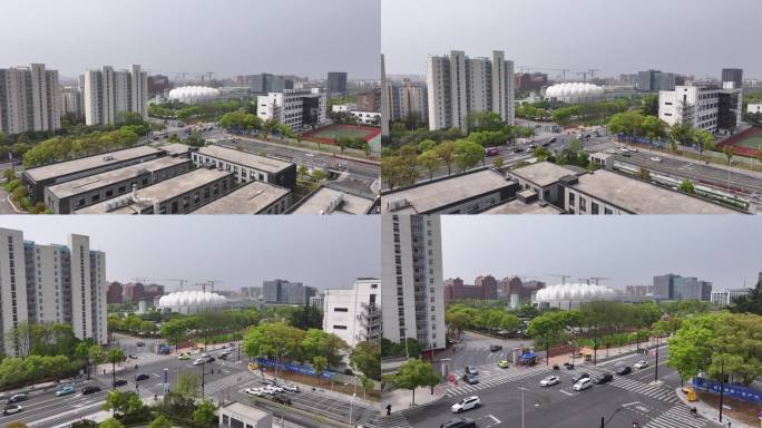 上海闵行零号湾剑川路交大开放式街区4K