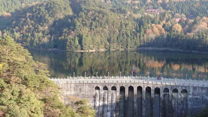 航拍江西庐山风景区