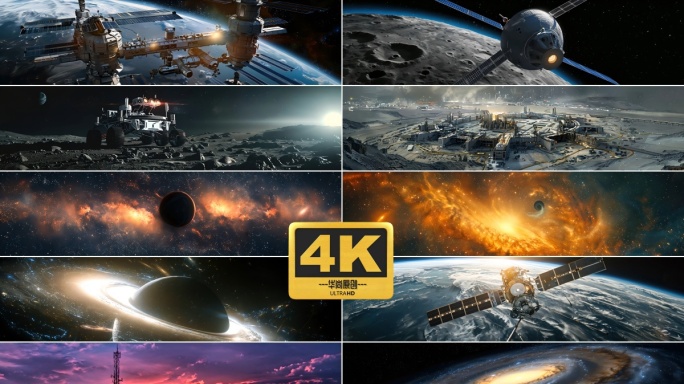 4k宽屏科幻宇宙外星太空④【合集】