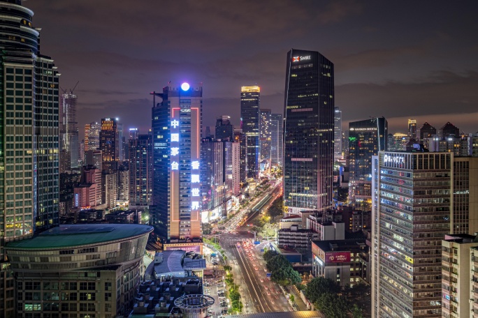 天河路太古汇夜景