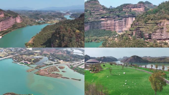 湖南郴州飞天山景区 郴州景区航拍