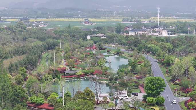 4k4月初晴天径山村共同富裕未来乡村径山