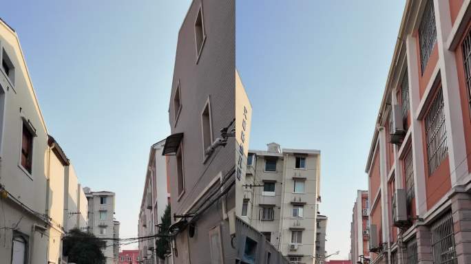 竖拍上海南市区柳江街
