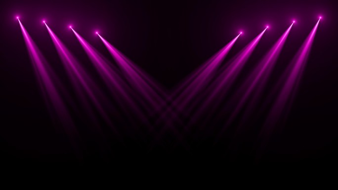 4K紫色动感舞台灯光无缝循环