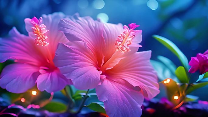紫荆花盛开如梦幻般美丽花瓣柔软如丝