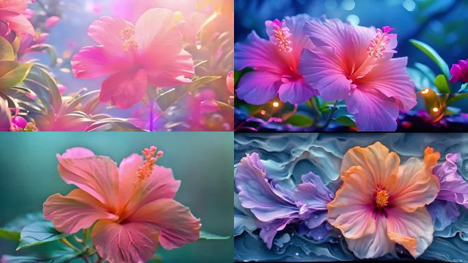 紫荆花盛开如梦幻般美丽花瓣柔软如丝