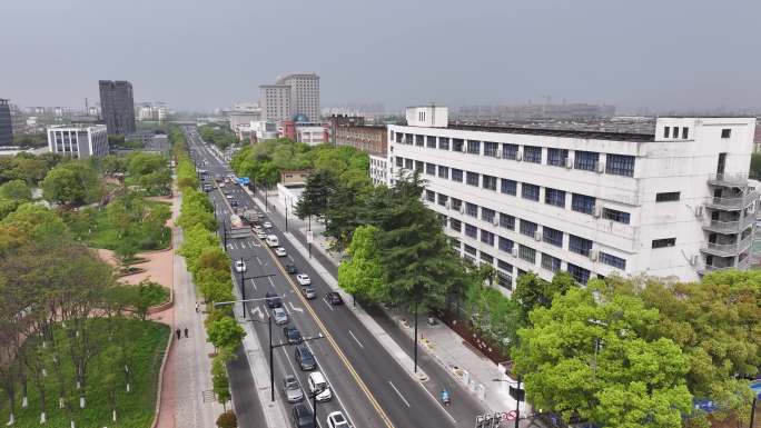 上海闵行剑川路科技园航拍4K