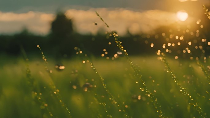 水珠水滴 水珠 泡泡 下雨 滴落