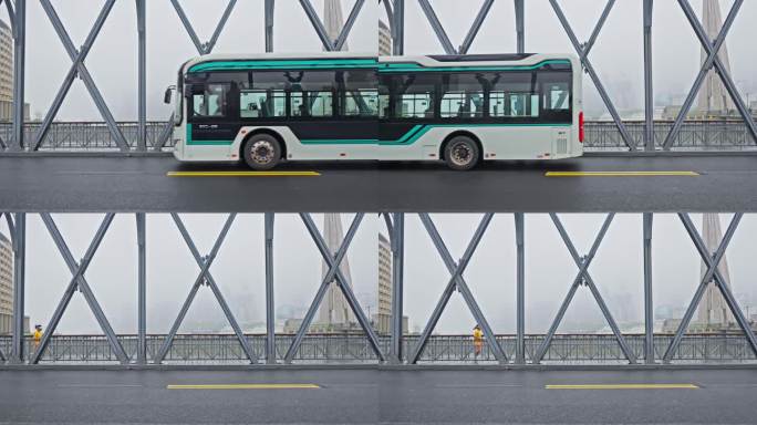 4k慢镜头拍摄上海外白渡桥